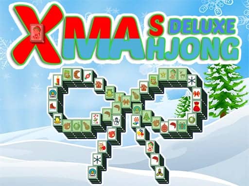 Screenshot von Xmas Mahjong Deluxe