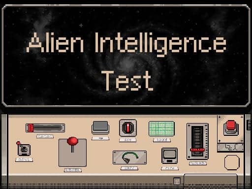 Screenshot von Alien Intelligence Test