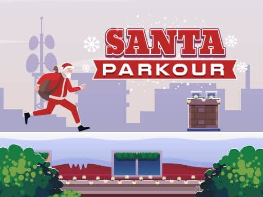 Screenshot von Santa Parkour
