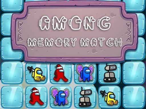 Screenshot von Among Memory Match
