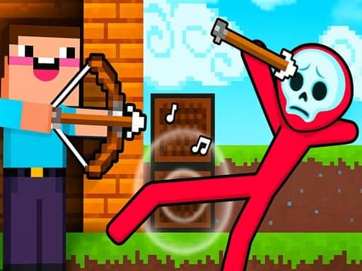 Screenshot von Noob archer vs Stickman Zombie: zombie shooter
