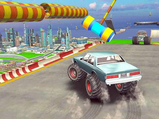 Screenshot von Impossible Monster Truck race Monster Truck Games 2021