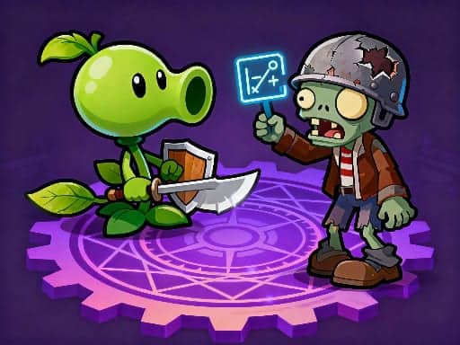 Screenshot von Plant Merge: Zombie War