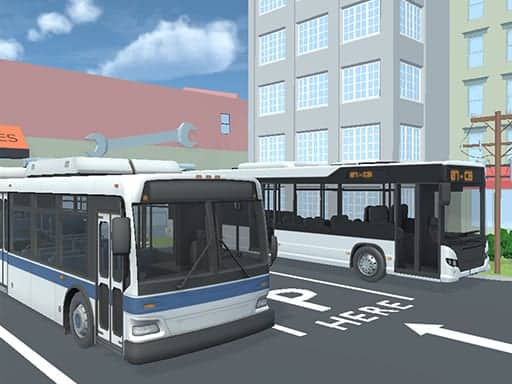 Screenshot von City Bus Parking Simulator Challenge 3D