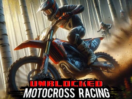 Screenshot von Unblocked Motocross Racing