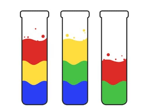 Screenshot von Water Sorting Puzzle
