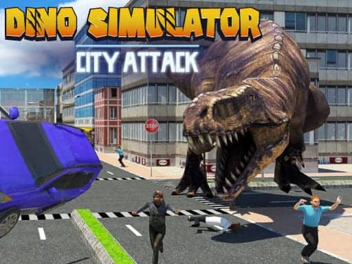 Screenshot von Dino Simulator City Attack