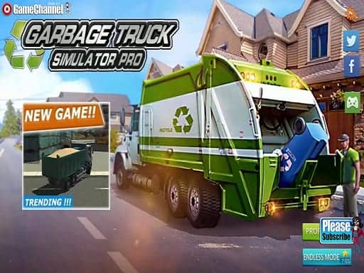 Screenshot von Garbage Truck Simulator : Recycling Driving Game