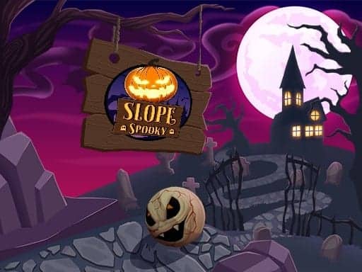 Screenshot von Slope Spooky