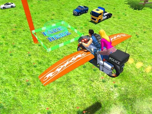 Screenshot von Flying Motorbike Real Simulator