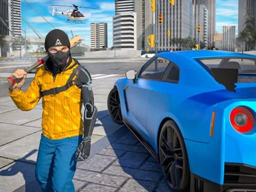 Screenshot von Gangster Shooting Police Game
