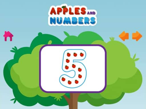 Screenshot von Apples and Numbers