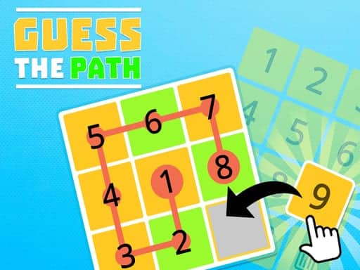 Screenshot von Guess the path