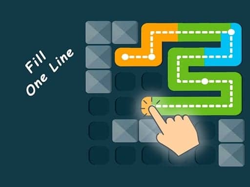 Screenshot von Fill One Line