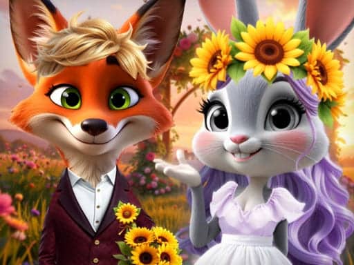 Screenshot von Furry Wedding Proposal