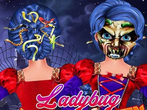 Screenshot von Ladybug Halloween Hairstyles