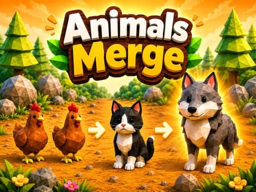Screenshot von Animals Merge