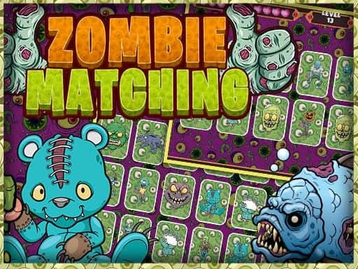 Screenshot von Zombie Card Games : Matching Card