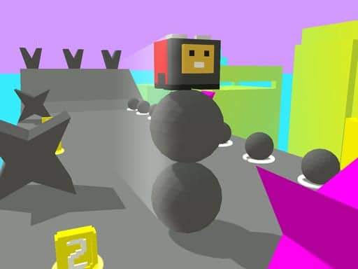 Screenshot von Stack Fire Rider 3D