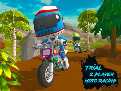 Screenshot von Trial 2 Player Moto Racing