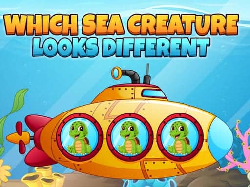 Screenshot von Which Sea Creature Looks Different