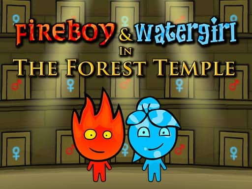 Screenshot von Fireboy & Watergirl 1: The Forest Temple