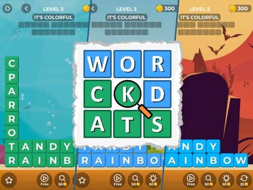 Screenshot von Word Stack
