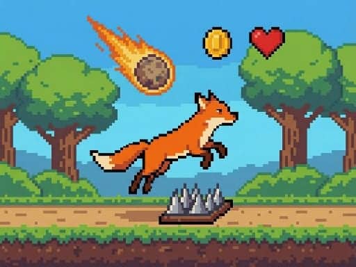 Screenshot von Fox Adventure