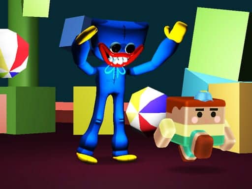 Screenshot von Escape from Blue Monster