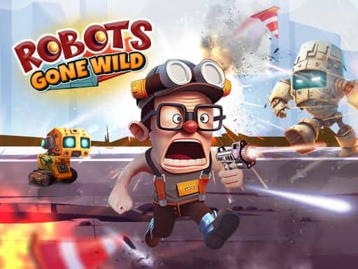Screenshot von Robots Gone Wild