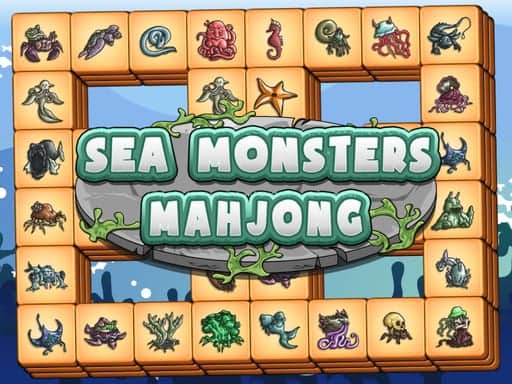 Screenshot von Sea Monsters Mahjong