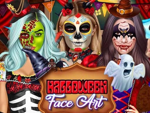 Screenshot von Halloween Face Art