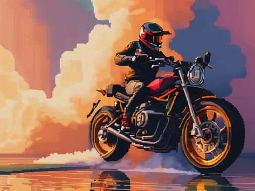 Screenshot von 3D Moto Simulator