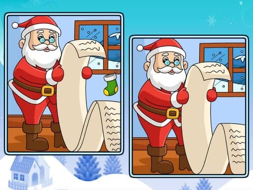 Screenshot von Christmas Spot the Difference