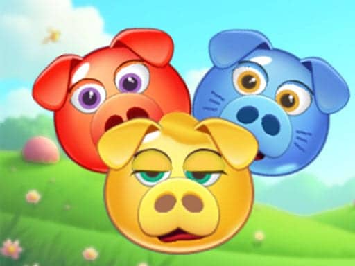 Screenshot von Bubble Piggies