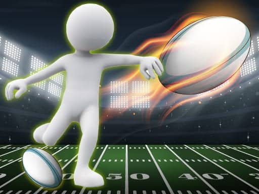 Screenshot von Stickman Rugby Run And Kick
