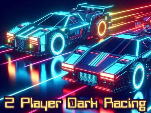 Screenshot von 2 Player Dark Racing