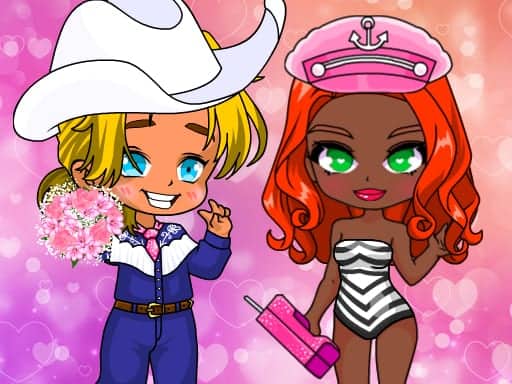 Screenshot von Blonde Chibi Fashion Show