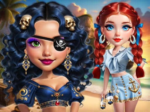 Screenshot von Sailor Chic vs Pirate Charm