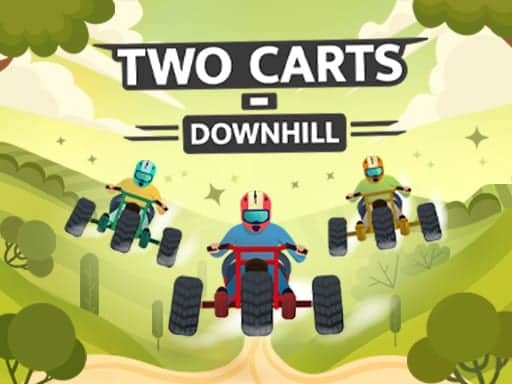 Screenshot von Two Carts - Downhill