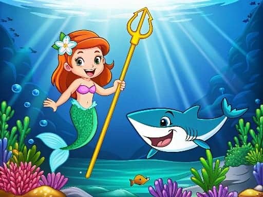 Screenshot von Princess vs Shark