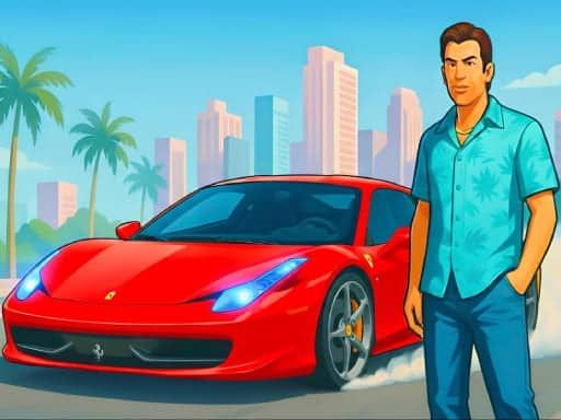 Screenshot von Vice City Driver
