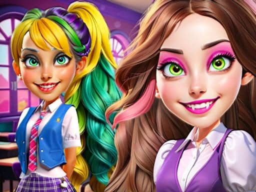 Screenshot von Princesses at Horror School