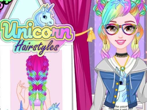 Screenshot von Unicorn Hairstyles