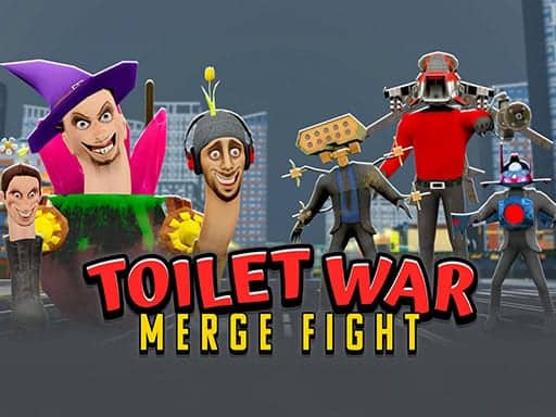 Screenshot von Toilet War: Merge Skibidi