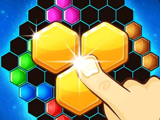 Screenshot von Hexa 2048 Puzzle - Block Merge