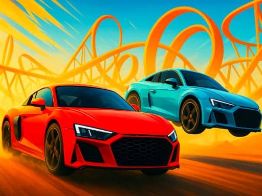 Screenshot von Two Stunt Racers