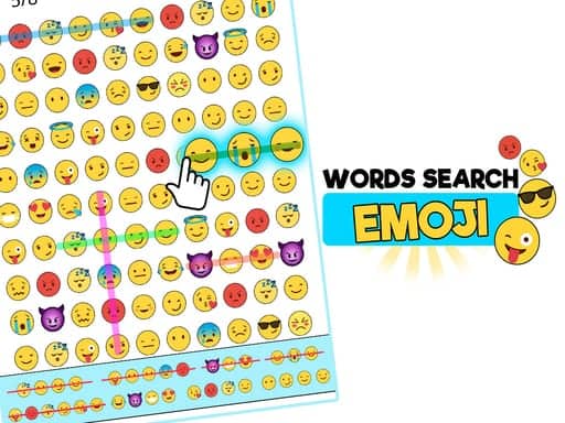 Screenshot von Word Search Emoji edition