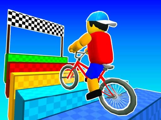 Screenshot von Obby On a Bike