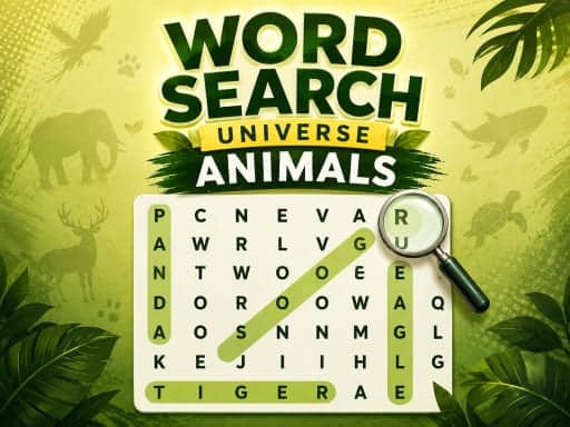 Screenshot von Word Search Universe Animals
